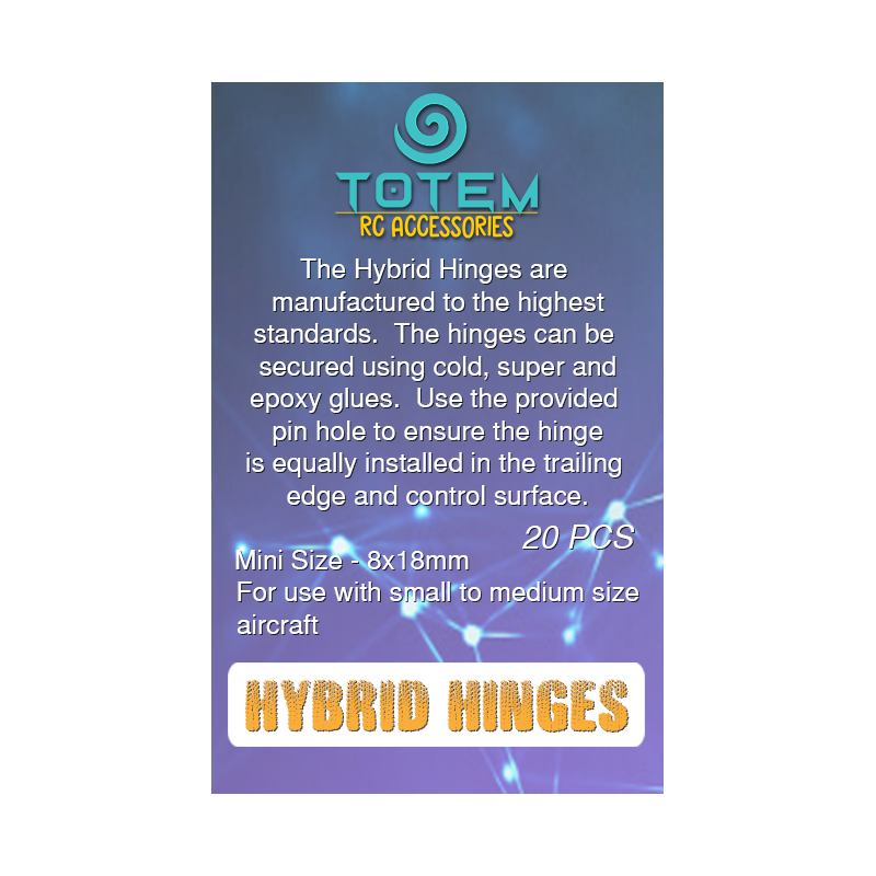 Totem Hybrid Hinges - Small (20pcs)